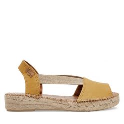 Espadryle Toni Pons. Brązowe klapki damskie Toni Pons, bez wzorów, bez obcasa, bez zapięcia. Za 199.99 zł.