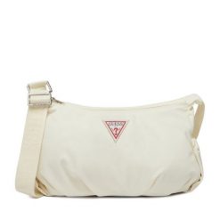 Torebka Guess Jeans. Listonoszki damskie Guess Jeans, z aplikacjami, z jeansu, bez dodatków. Za 199.99 zł.