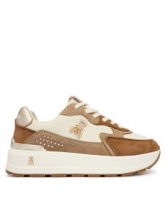 Patrizia Pepe Sneakersy PJ419.22 Kremowy. Białe buty sportowe dziewczęce Patrizia Pepe, bez wzorów, bez zapięcia. Za 719.99 zł.