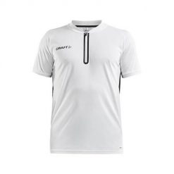 Koszulka treningowa męska Craft Pro Control Impact. Białe koszulki polo męskie Craft, m, bez wzorów, z poliesteru, bez kołnierzyka, bez ramiączek. Za 167.00 zł.