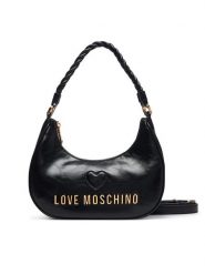 LOVE MOSCHINO Torebka JC4135PP1PL1100A Czarny. Czarne torebki do ręki damskie Love Moschino, bez wzorów, ze skóry, bez dodatków. Za 949.99 zł.