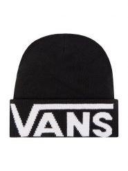 Vans Czapka Drop V Tall VN0A5FI3BLK1 Czarny. Czarne rękawiczki damskie Vans, na zimę, bez wzorów, z materiału. Za 129.99 zł.