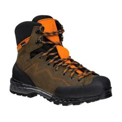 Buty trekkingowe damskie Alpinus Ombretta W CraftPro Vibram. Brązowe trekkingi damskie Alpinus, przed kolano, wspinaczkowe. Za 899.00 zł.