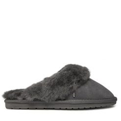 Kapcie EMU Australia. Szare kapcie damskie Emu Australia, bez wzorów. Za 349.99 zł.