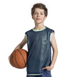 Koszulka sportowa dziecięca Lemon Explore WL5 dwustronna. T-shirty dla chłopców LEMON explore, bez wzorów, z poliesteru, bez ramiączek. Za 49.90 zł.