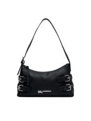 Karl Lagerfeld Jeans Torebka B2W30265 Czarny. Czarne torebki do ręki damskie Karl Lagerfeld Jeans, bez wzorów, z jeansu, bez dodatków. Za 709.99 zł.