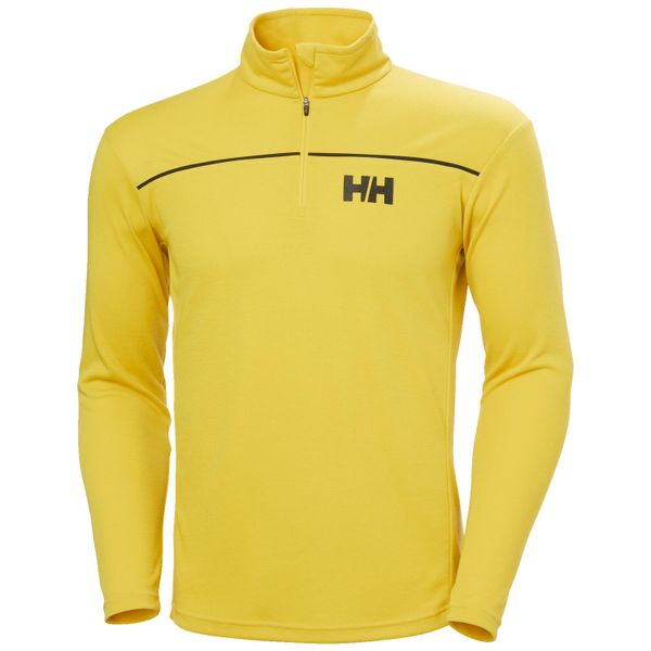Bluza z zamkiem 1/2 Helly Hansen HP. Żółte bluzy męskie Helly Hansen, s, bez wzorów, bez kaptura. Za 259.99 zł.