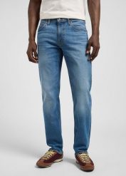 MESKIE SPODNIE JEANSOWE LEE DAREN ZIP FLY DENIM SAVANT 112370646. Spodnie materiałowe męskie Lee, l, bez wzorów, z denimu. Za 219.99 zł.