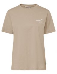 Funktionsshirt W Spirit T-Shirt II. Brązowe t-shirty damskie Vaude, uniwersalny, bez wzorów, biznesowe, bez kołnierzyka. Za 159.00 zł.
