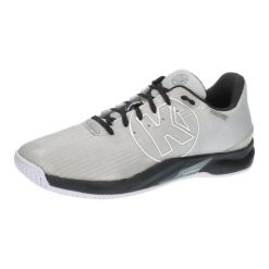 Buty halowe Kempa Attack One 2.1. Szare buty sportowe męskie Kempa, bez zapięcia, do piłki ręcznej. Za 419.99 zł.