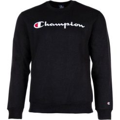 Bluza na co dzień męska CHAMPION bez kaptura. Czarne bluzy męskie Champion, m, bez wzorów, bez kaptura. Za 245.00 zł.