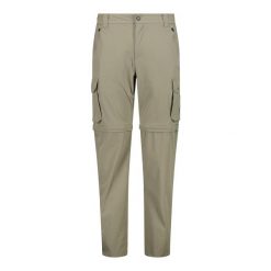 Spodnie męskie turystyczne CMP 35T5317. Zielone spodnie sportowe męskie CMP, na lato, m, bez wzorów, z tkaniny, trekkingowe. Za 340.40 zł.