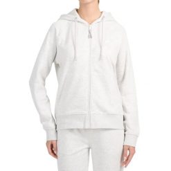 Bluza damska 4F z kapturem, regular fit. Szare bluzy damskie 4f, m, bez wzorów, z bawełny, z kapturem. Za 120.99 zł.