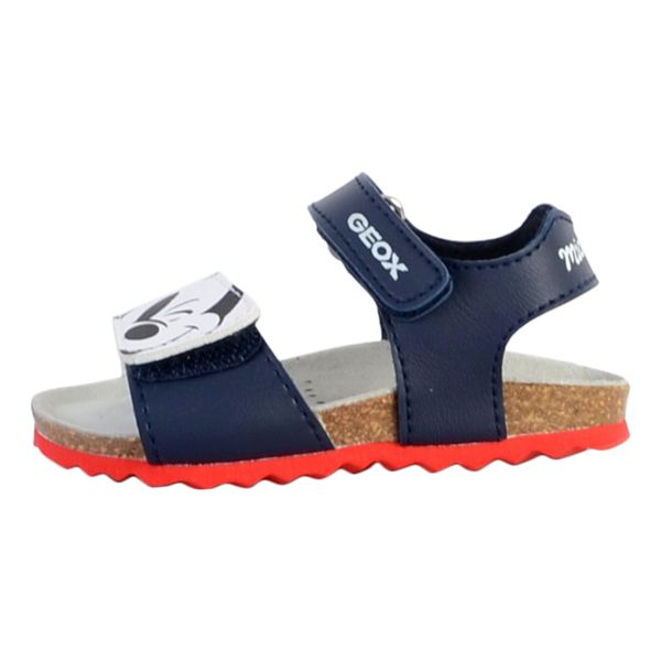 Sandały GEOX B SANDAL CHALKI BOY Biały. Białe sandały męskie Geox, z syntetyku, bez zapięcia. Za 134.99 zł.