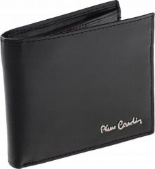 Pierre Cardin Poziomy portfel męski z gładkiej skóry naturalnej RFID Stop Pierre Cardin Nie dotyczy. Portfele męskie Pierre Cardin, bez wzorów, ze skóry. Za 119.26 zł.