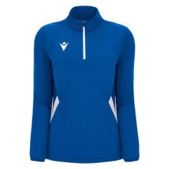 Damska bluza rozpinana 1/4 Macron Maria. Białe bluzy sportowe damskie Macron, l, bez wzorów, z dresówki, bez kaptura, na fitness i siłownię. Za 226.00 zł.