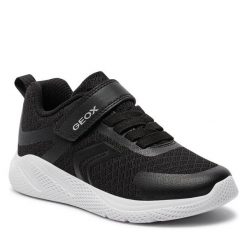 Sneakersy Geox. Niebieskie trampki i tenisówki chłopięce Geox, bez wzorów, bez zapięcia. Za 169.99 zł.