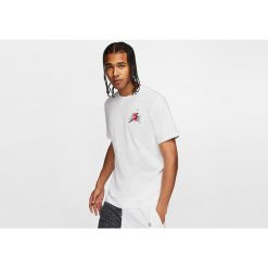 Koszulka męska nike air jordan jumpman classics graphic tee white. Białe koszulki sportowe męskie Jordan, m, bez wzorów, bez kołnierzyka, bez ramiączek, do koszykówki. Za 149.00 zł.