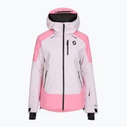 Kurtka narciarska damska SCOTT Ultimate GTX. Czerwone kurtki damskie Scott, na zimę, s, bez wzorów, z gore-texu, bez kaptura. Za 1,399.00 zł.