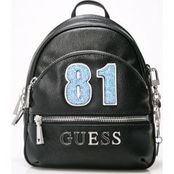 Guess Jeans - Plecak. Czarne plecaki damskie Guess Jeans, z jeansu. Za 599.90 zł.
