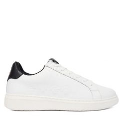 Sneakersy HUGO. Białe trampki i tenisówki chłopięce Hugo, bez wzorów, bez zapięcia. Za 609.99 zł.