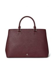 LAUREN RALPH LAUREN Torebka 431898556043 Bordowy. Czerwone torebki do ręki damskie Lauren Ralph Lauren, bez wzorów, ze skóry, bez dodatków. Za 1,119.00 zł.