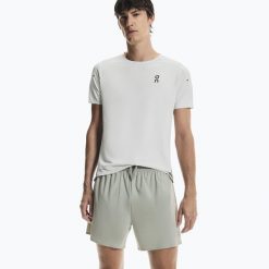 Spodenki do biegania męskie On 5" Performance. Szare krótkie spodenki sportowe męskie On, m, bez wzorów, z elastanu, do biegania. Za 379.99 zł.