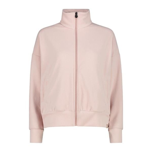 Damski polar CMP. Czerwone bluzy sportowe damskie CMP, bez wzorów, z polaru, bez kaptura, narciarskie. Za 348.00 zł.