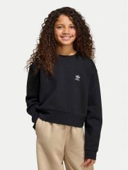 Adidas Bluza KE2380 Czarny Loose Fit. Czarne bluzy dla dziewczynek Adidas, bez wzorów, z syntetyku, bez ramiączek, bez kaptura. Za 169.99 zł.