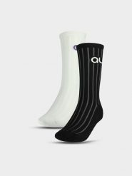 4F Skarpety casual za kostkę (2-pack) 4F x Anna Lewandowska - multikolor 39-42. Skarpety damskie 4f, bez wzorów, z bawełny. Za 39.99 zł.