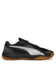 Puma Buty halowe Solarflash III 107850 06 Czarny. Czarne buty sportowe męskie Puma, ze skóry, bez zapięcia. Za 299.99 zł.