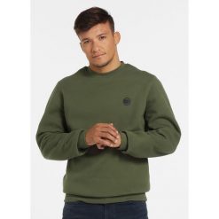 Bluza męska Pitbull Small Logo. Zielone bluzy męskie PITBULL, m, bez wzorów, bez kaptura, na fitness i siłownię. W wyprzedaży za 169.00 zł.