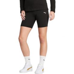 Damskie Tights Puma Ess Short Leggings 7. Czarne legginsy damskie Puma, bez wzorów, z bawełny, na fitness i siłownię. Za 290.00 zł.