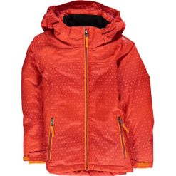 Kurtka narciarska w kolorze pomarańczowym. Brązowe kurtki i płaszcze dla dziewczynek CMP Kids, bez wzorów, z syntetyku, bez kaptura. W wyprzedaży za 165.95 zł.