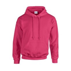 Bluza Z Kapturem Dla Dorosłych Unisex Heavy Blend. Czerwone bluzy męskie Gildan, m, bez wzorów, z kapturem. Za 74.99 zł.