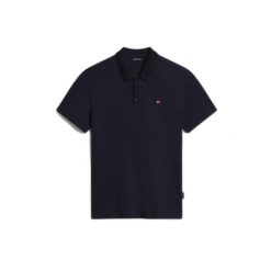 Polo Napapijri Ealis. Niebieskie koszulki polo męskie Napapijri, m, bez wzorów, casualowe, bez ramiączek. Za 278.70 zł.