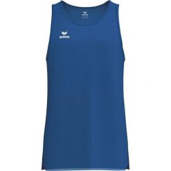 Niebieski podkoszulek Erima T&f Wings. Niebieskie koszulki sportowe męskie Erima, bez wzorów, ze skóry, bez kołnierzyka, bez ramiączek, do biegania. Za 265.99 zł.