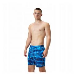 Męskie Spodenki Kąpielowe Redondo Edge Z Nadrukiem. Niebieskie kąpielówki męskie Speedo, m, bez wzorów, z materiału. Za 243.99 zł.
