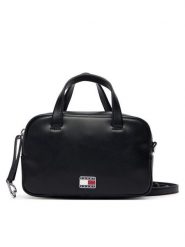 Tommy Jeans Torebka Tjw City Trunk Crossover AW0AW18084 Czarny. Czarne torebki do ręki damskie Tommy Jeans, bez wzorów, z jeansu, bez dodatków. Za 529.99 zł.