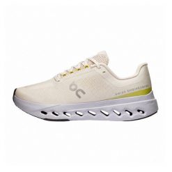 Buty do biegania damskie On Cloudsurfer Next ivory/nimbus. Brązowe obuwie sportowe damskie On Running, bez wzorów, z materiału, do biegania. Za 694.80 zł.