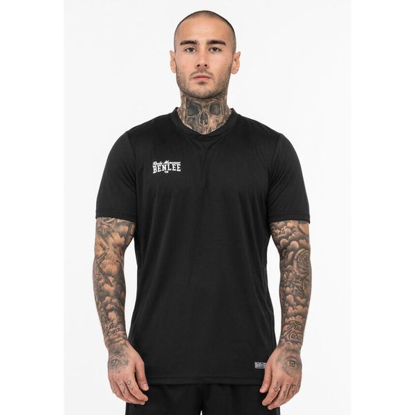 Jersey Benlee Furius. Czarne koszulki sportowe męskie BENLEE, l, bez wzorów, z jersey, bez kołnierzyka, bez ramiączek. Za 152.50 zł.