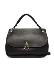 Patrizia Pepe Torebka 8B0313/L162-K103 Czarny. Czarne torebki do ręki damskie Patrizia Pepe, bez wzorów, ze skóry, bez dodatków. Za 1,999.00 zł.