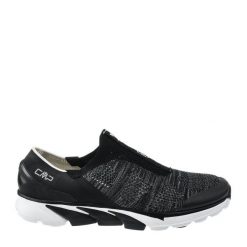 Buty turystyczne damskie CMP KNIT JABBAH. Czarne obuwie sportowe damskie CMP, bez wzorów, trekkingowe. W wyprzedaży za 179.99 zł.