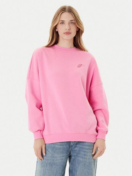 ONLY Bluza Stina 15357086 Fioletowy Regular Fit. Fioletowe bluzy damskie Only, xs, bez wzorów, z bawełny, bez kaptura. Za 94.99 zł.