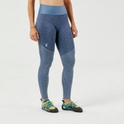 Legginsy wspinaczkowe damskie Simond Vertika. Niebieskie legginsy damskie SIMOND, l, bez wzorów, z elastanu, trekkingowe. Za 79.99 zł.