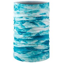 Chusta wielofunkcyjna Buff Original Ecostretch. Niebieskie szaliki i chusty damskie Buff, bez wzorów. Za 95.99 zł.