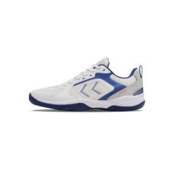 Buty halowe Hummel Speed Court. Białe obuwie sportowe damskie Hummel, bez wzorów, do piłki ręcznej. Za 421.00 zł.