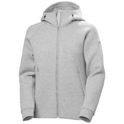 Kurtka damska Helly Hansen Ocean Fz. Szare kurtki sportowe damskie Helly Hansen, m, bez wzorów, z elastanu, bez kaptura. Za 578.50 zł.