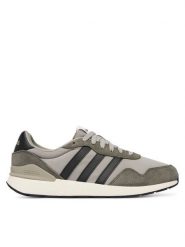 Adidas Sneakersy Run 60S 4.0 JQ6098 Szary. Szare buty sportowe męskie Adidas, ze skóry, bez zapięcia. Za 259.99 zł.