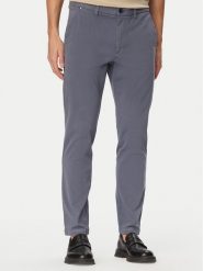 BOSS Chinosy H-Kaiton1 50543312 Niebieski Slim Fit. Niebieskie spodnie materiałowe męskie Boss, m, bez wzorów, z bawełny. Za 629.99 zł.